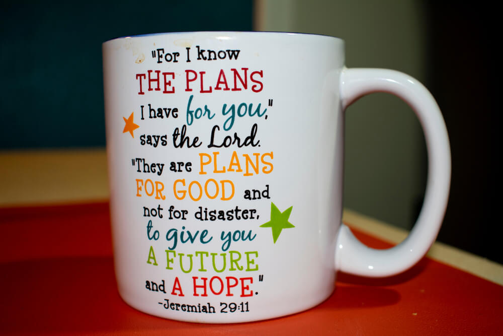 For I know the plans I have for you," declares the Lord