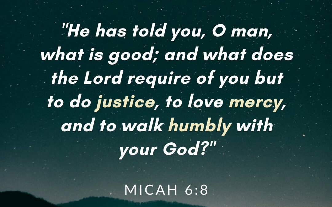 Micah 6:8